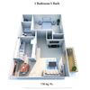 1 Bedroom 1 Bath
